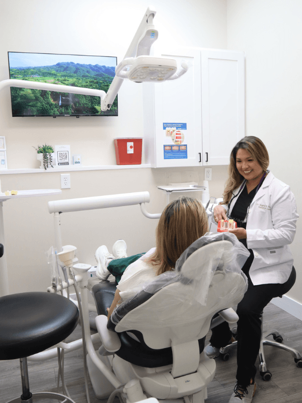 Dr with patient